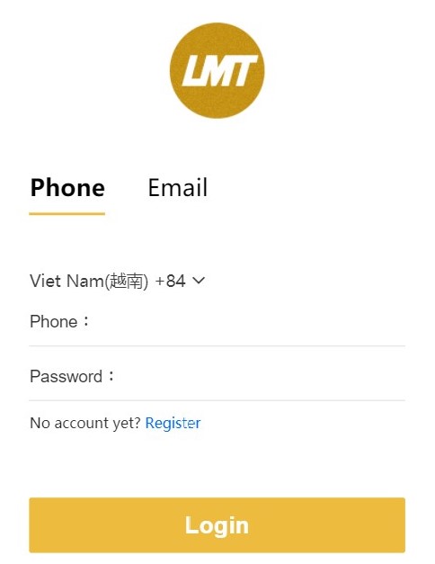 Đăng nhập tài khoản