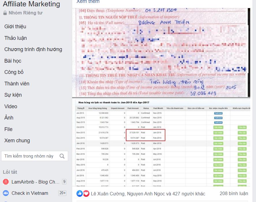 Một bài kéo traffic từ group liên quan đến chủ đề mình đang viết