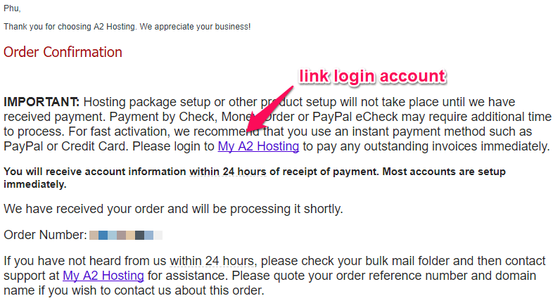 link de log in tai khoan a2 hosting