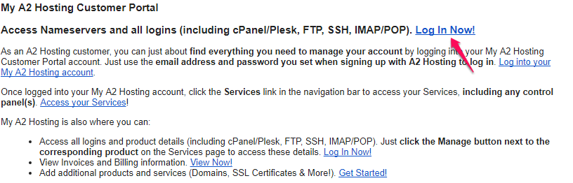 email-log-in-vao-cpanel-a2-hosting